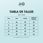 TABLA DE TALLES